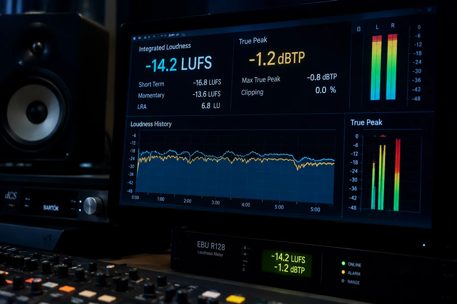 Broadcast Delivery Compliance and Loudness Anchor Verification